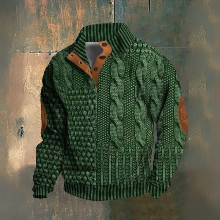 RICHARD™|HIGH NECK SWEATSHIRT