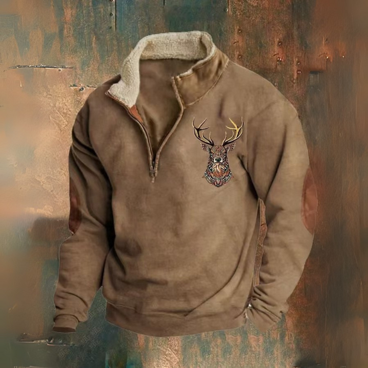 PAUL™|QUARTER ZIP SWEATER