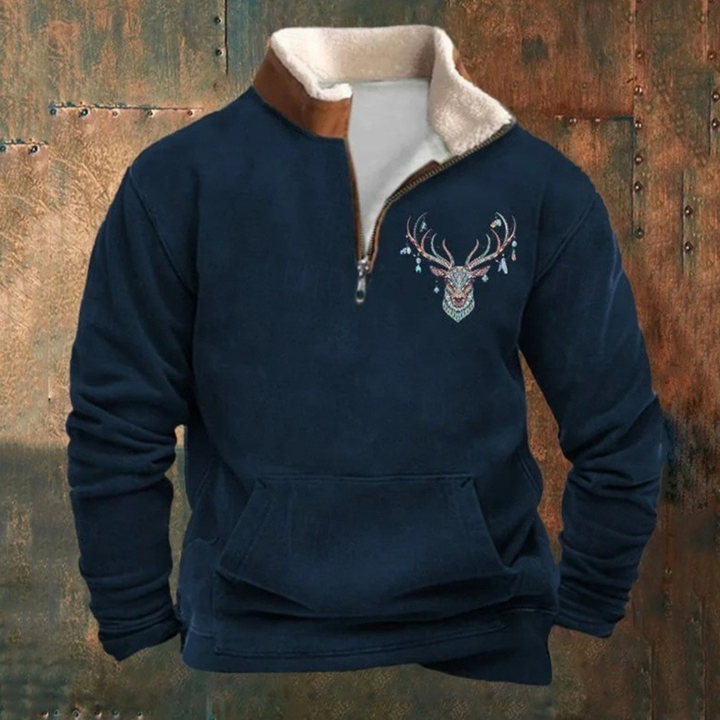 ADAM™|QUARTER ZIP SWEATER