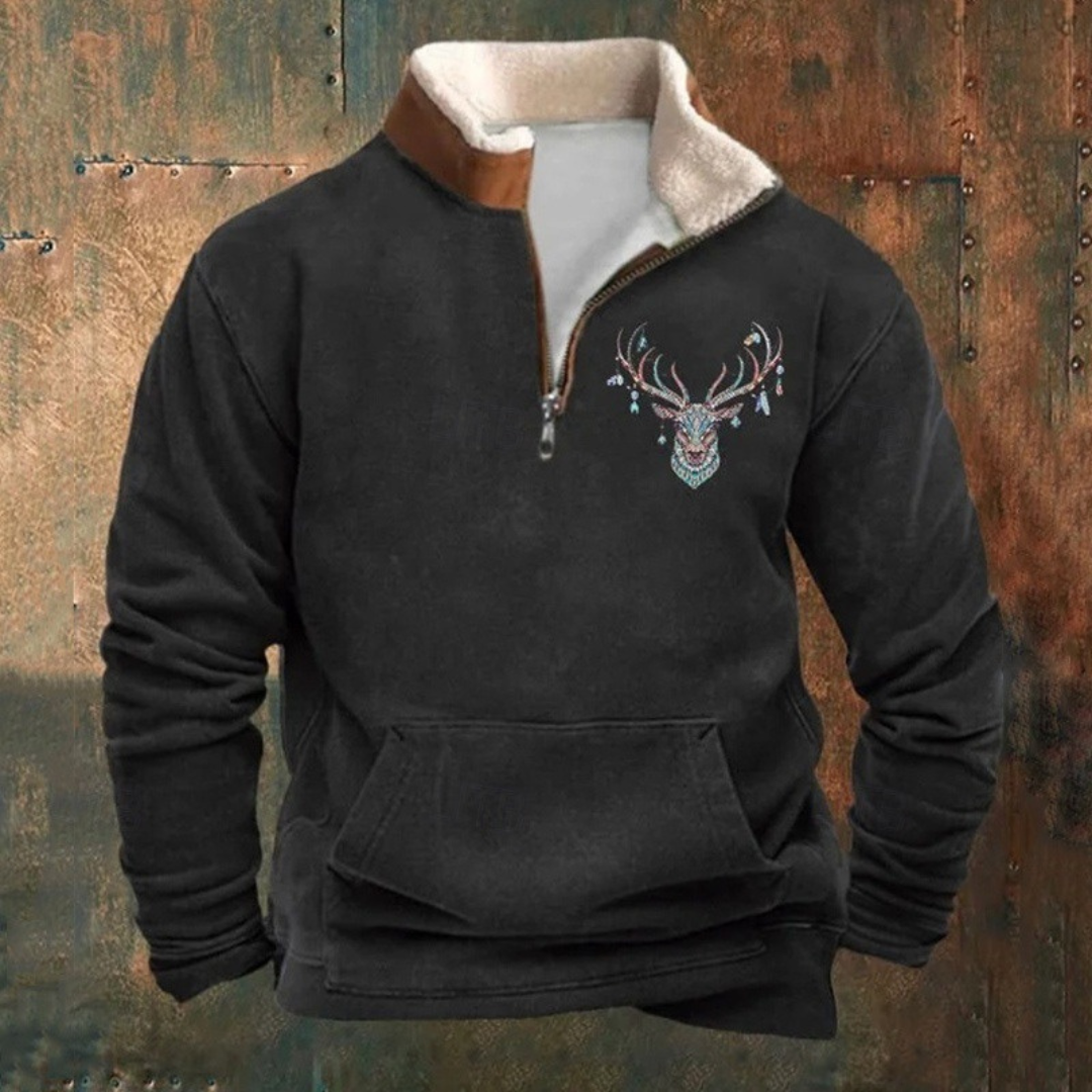 ADAM™|QUARTER ZIP SWEATER