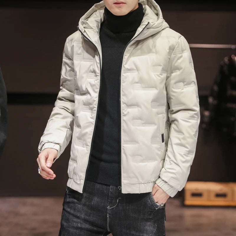 Elegant Men's Puffer Jacket